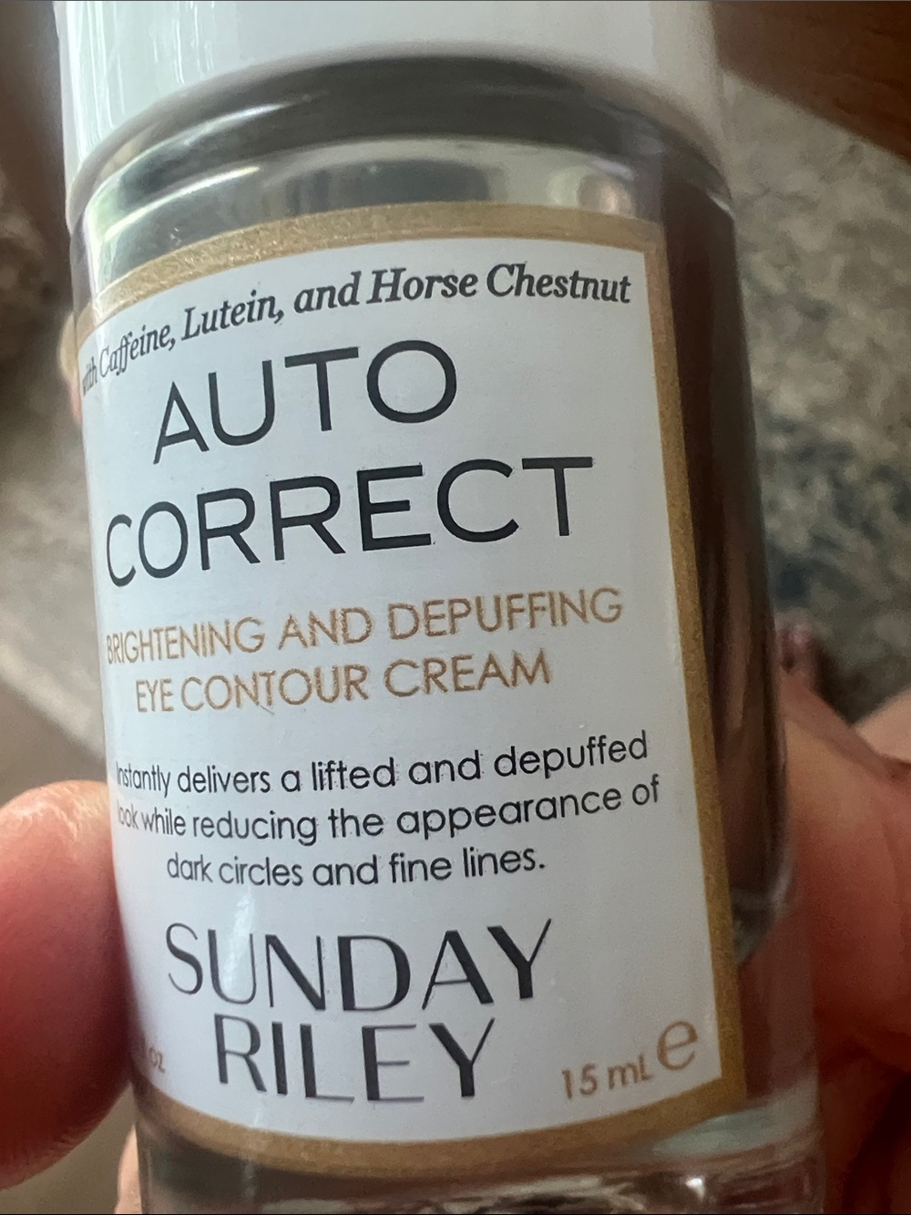 Sunday Riley Auto Correct Eye Cream - Picture 2 of 2
